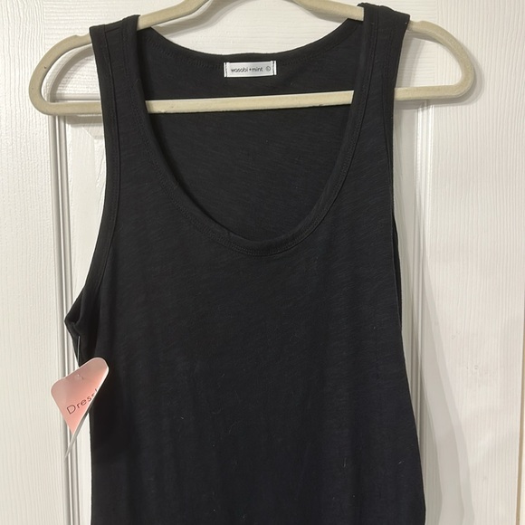 NWT Dress Up Black Tank dress - Picture 2 of 4